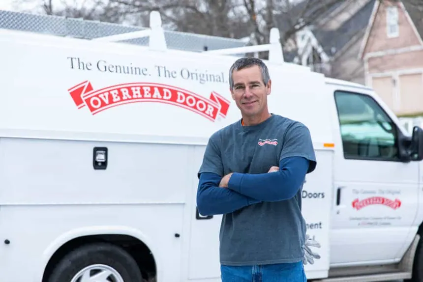 residential · friendly technician on a service call