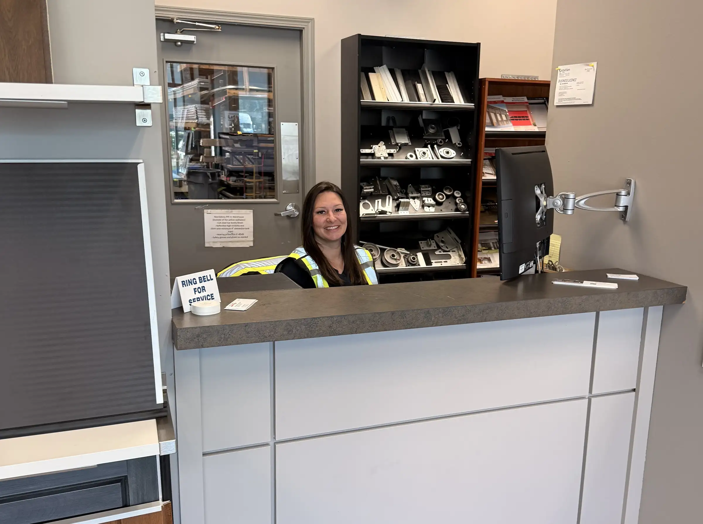 parts desk · coquitlam shop